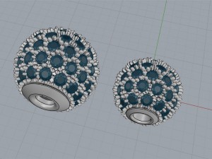 diamond beads Model Cetak 3D