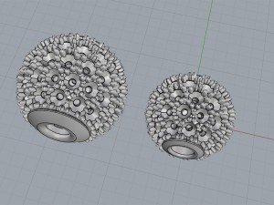 diamond beads Model Cetak 3D