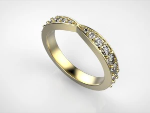 Весільний гурт гармонії 3D Принт Модель