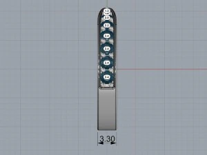 harmony wedding band 3D Print Model
