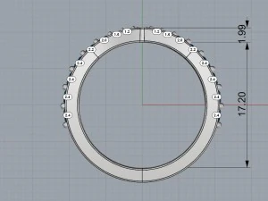 harmony wedding band 3D Print Model