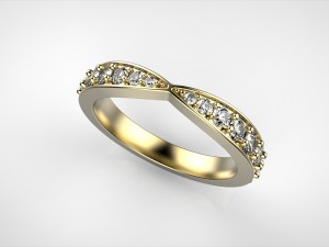 harmony wedding band Model do druku 3D
