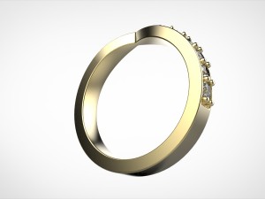 harmony wedding band Model do druku 3D