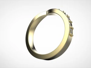 harmony wedding band 3D Print Model