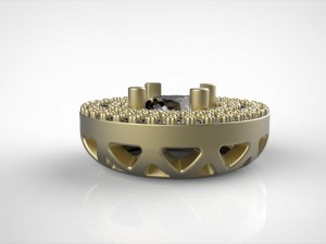 3 rows pendant Modello di stampa 3D