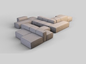 bonaldo sofa 3D मॉडल