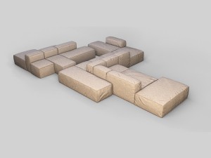bonaldo sofa 3D मॉडल
