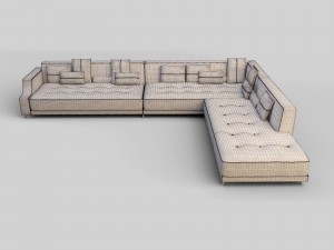 sofa Modèle 3D