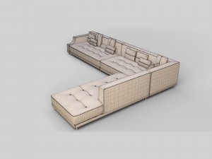 sofa Modèle 3D