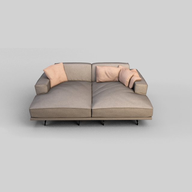 sofa 3D Model .c4d .max .obj .3ds .fbx .stl .blend 
