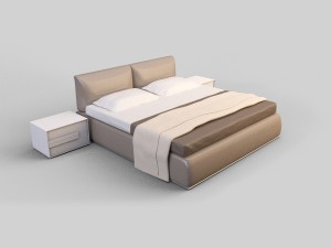 bed 3Dモデル