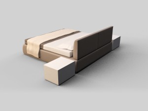 bed 3Dモデル