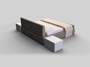 bed 3Dモデル