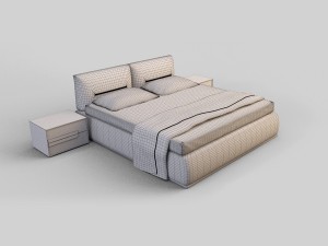 bed 3Dモデル