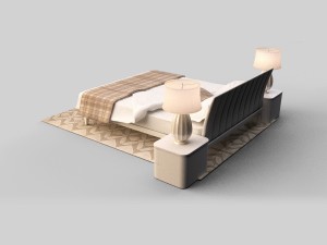 bed 3D मॉडल