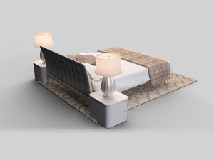 bed 3D मॉडल