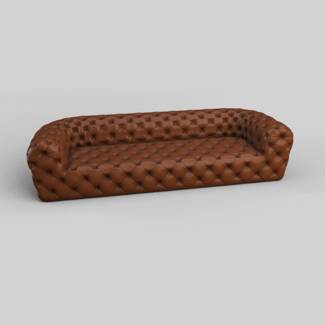 baxter sofa 3D Model .c4d .max .obj .3ds .fbx .stl .blend 