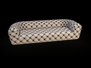 baxter sofa 3D Model