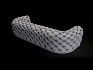 baxter sofa 3D Model