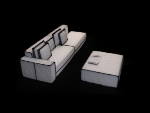 sofa Modelo 3D