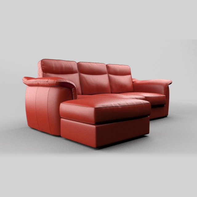 sofa Modelo 3D .c4d .max .obj .3ds .fbx .stl .blend
