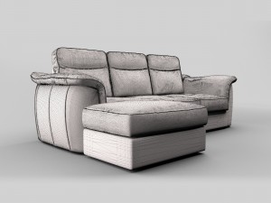 sofa Modelo 3D