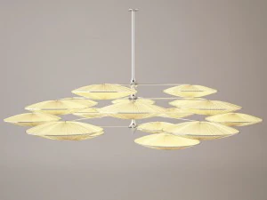 水色珊莎灯 3D 模型