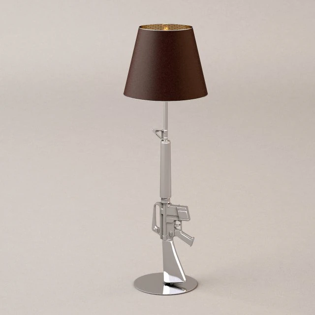 flos m16 floor lamp 3D Model .c4d .max .obj .3ds .fbx .stl .blend