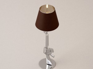flos m16 floor lamp 3D Model