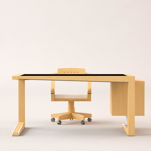 zeno table chair 3Dモデル .c4d .max .obj .3ds .fbx .stl .blend 
