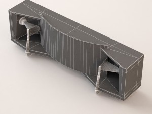 jbl audio system 3D 모델