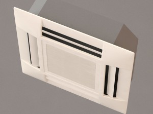 air conditioning split system 3Dモデル