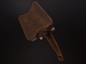 mammoth head pbr 3D 模型