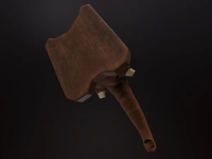 mammoth head pbr 3D Model