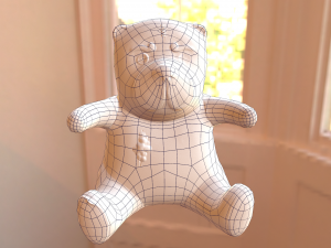 toy bear pbr 3D Модель