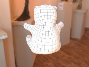toy bear pbr 3D Model