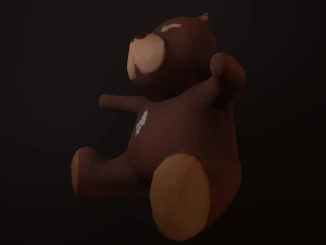 toy bear pbr 3D Model