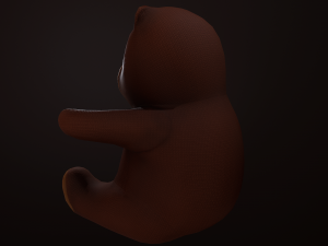 toy bear pbr 3D Модель