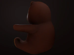 toy bear pbr 3D Model