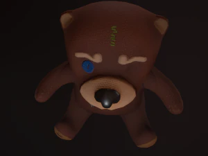 toy bear pbr 3D Model