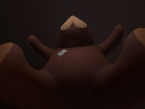 toy bear pbr 3D Модель