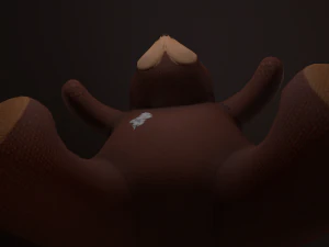 toy bear pbr 3D Model