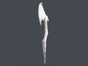 battle axe Modèle 3D