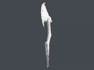 battle axe 3D Model