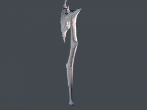 battle axe Modèle 3D