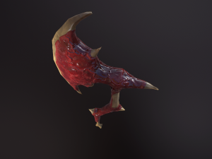 battle axe Modèle 3D