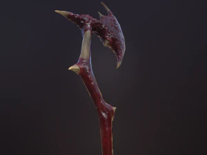 battle axe 3D Model