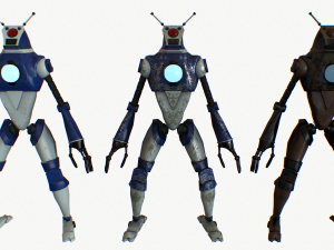 robot pbr 3D Model