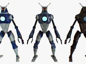 робот пбр 3D Модель