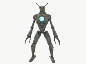 robot pbr Modèle 3D